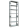 SCHULTE Schwerlastregal MULTIplus 250 12942 silber 100,0 x 40,0 x 300,0 cm