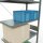 SCHULTE Anbau-Schwerlastregal MULTIplus 250 12957 silber 100,0 x 50,0 x 300,0 cm