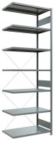 SCHULTE Anbau-Schwerlastregal MULTIplus 250 12967 silber 100,0 x 60,0 x 300,0 cm