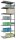 SCHULTE Anbau-Schwerlastregal MULTIplus 250 12967 silber 100,0 x 60,0 x 300,0 cm