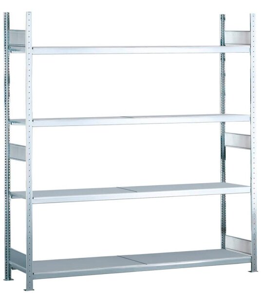 SCHULTE Schwerlast-Weitspannregal WS 2000 15590 silber 200,0 x 40,0 x 250,0 cm