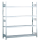 SCHULTE Schwerlast-Weitspannregal WS 2000 15600 silber 225,0 x 40,0 x 250,0 cm