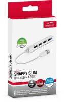 speedlink USB-Hub SNAPPY SLIM 4-fach weiß