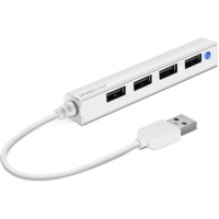 speedlink USB-Hub SNAPPY SLIM 4-fach weiß