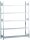 SCHULTE Schwerlast-Weitspannregal WS 2000 15716 silber 150,0 x 80,0 x 300,0 cm