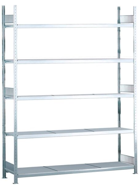 SCHULTE Schwerlast-Weitspannregal WS 2000 15730 silber 225,0 x 40,0 x 300,0 cm