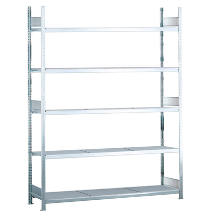 SCHULTE Schwerlast-Weitspannregal WS 2000 15730 silber 225,0 x 40,0 x 300,0 cm
