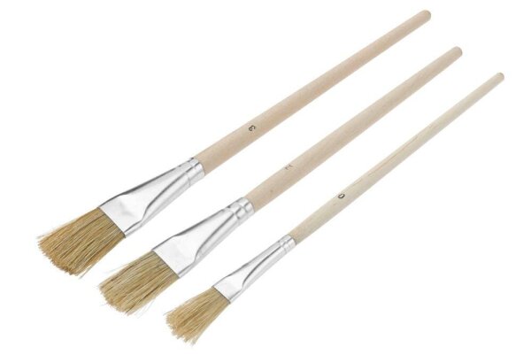 Nölle Emaillelackpinsel-Set Größe 0, 2, 3, 3-teilig