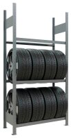 SCHULTE Reifenregal 13900 silber 100,0 x 40,0 x 200,0 cm