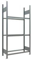 SCHULTE Reifenregal 13900 silber 100,0 x 40,0 x 200,0 cm