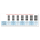 SCHULTE Reifenregal 13900 silber 100,0 x 40,0 x 200,0 cm