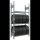 SCHULTE Reifenregal 13900 silber 100,0 x 40,0 x 200,0 cm