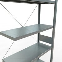 SCHULTE Anbau-Schwerlastregal MULTIplus 250 12947 silber 100,0 x 40,0 x 300,0 cm