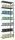SCHULTE Anbau-Schwerlastregal MULTIplus 250 12947 silber 100,0 x 40,0 x 300,0 cm