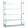 SCHULTE Schwerlast-Weitspannregal WS 2000 15720 silber 200,0 x 40,0 x 300,0 cm