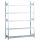 SCHULTE Schwerlast-Weitspannregal WS 2000 15720 silber 200,0 x 40,0 x 300,0 cm