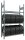 SCHULTE Reifenregal 13906 silber 130,0 x 40,0 x 200,0 cm