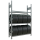 SCHULTE Reifenregal 13906 silber 130,0 x 40,0 x 200,0 cm