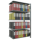 SCHULTE Anbau-Schwerlastregal MULTIplus 150 17740 silber 100,0 x 60,0 x 180,0 cm