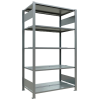 SCHULTE Schwerlastregal MULTIplus 150 17737 silber 100,0 x 60,0 x 180,0 cm
