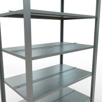 SCHULTE Schwerlastregal MULTIplus 150 17749 silber 100,0 x 60,0 x 230,0 cm