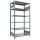 SCHULTE Schwerlastregal MULTIplus 150 17743 silber 100,0 x 60,0 x 200,0 cm