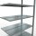 SCHULTE Anbau-Schwerlastregal MULTIplus 150 17752 silber 100,0 x 60,0 x 230,0 cm