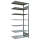 SCHULTE Anbau-Schwerlastregal MULTIplus 150 17752 silber 100,0 x 60,0 x 230,0 cm