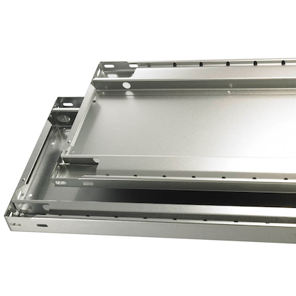 SCHULTE Schwerlastregal MULTIplus 150 12580 silber 100,0 x 80,0 x 200,0 cm