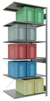SCHULTE Anbau-Schwerlastregal MULTIplus 150 12586 silber...
