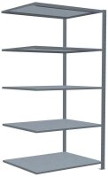 SCHULTE Anbau-Schwerlastregal MULTIplus 150 12585 silber 100,0 x 80,0 x 200,0 cm