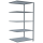 SCHULTE Anbau-Schwerlastregal MULTIplus 150 12585 silber 100,0 x 80,0 x 200,0 cm