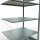 SCHULTE Anbau-Schwerlastregal MULTIplus 150 12585 silber 100,0 x 80,0 x 200,0 cm