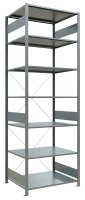 SCHULTE Schwerlastregal MULTIplus 150 12582 silber 100,0 x 80,0 x 300,0 cm