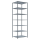 SCHULTE Schwerlastregal MULTIplus 150 12582 silber 100,0 x 80,0 x 300,0 cm