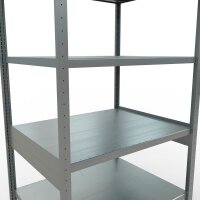 SCHULTE Schwerlastregal MULTIplus 250 12981 silber 100,0 x 80,0 x 250,0 cm