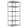 SCHULTE Schwerlastregal MULTIplus 250 12981 silber 100,0 x 80,0 x 250,0 cm