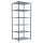 SCHULTE Schwerlastregal MULTIplus 250 12981 silber 100,0 x 80,0 x 250,0 cm