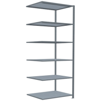 SCHULTE Anbau-Schwerlastregal MULTIplus 250 12986 silber...