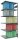 SCHULTE Anbau-Schwerlastregal MULTIplus 250 12986 silber 100,0 x 80,0 x 250,0 cm