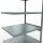 SCHULTE Anbau-Schwerlastregal MULTIplus 250 12986 silber 100,0 x 80,0 x 250,0 cm