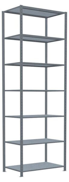 SCHULTE Schwerlastregal MULTIplus 250 12962 silber 100,0 x 60,0 x 300,0 cm