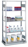 SCHULTE Schwerlastregal MULTIplus 150 14944 silber 100,0...