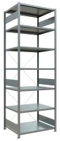SCHULTE Schwerlastregal MULTIplus 250 12982 silber 100,0 x 80,0 x 300,0 cm