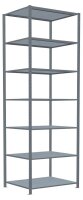 SCHULTE Schwerlastregal MULTIplus 250 12982 silber 100,0 x 80,0 x 300,0 cm