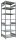 SCHULTE Schwerlastregal MULTIplus 250 12982 silber 100,0 x 80,0 x 300,0 cm