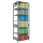 SCHULTE Schwerlastregal MULTIplus 250 12982 silber 100,0 x 80,0 x 300,0 cm