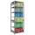 SCHULTE Schwerlastregal MULTIplus 250 12982 silber 100,0 x 80,0 x 300,0 cm