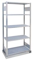 SCHULTE Schwerlastregal 14946 silber 100,0 x 50,0 x 200,0 cm