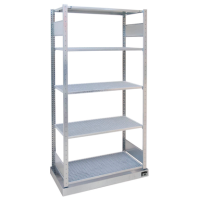 SCHULTE Schwerlastregal 14946 silber 100,0 x 50,0 x 200,0 cm